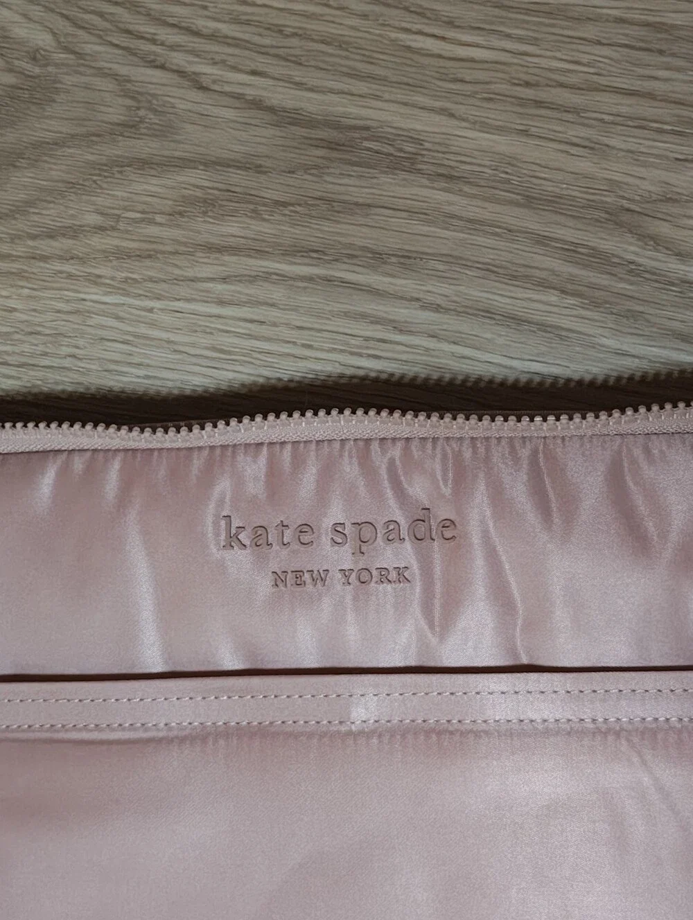 Kate Spade Blush Pink Nylon Padded Laptop Sleeve Case